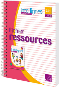 Interlignes Etude de la langue - CE1 - Fichier ressources