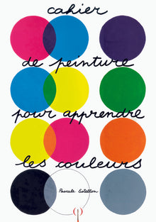 Cahier de peinture pour apprendre les couleurs