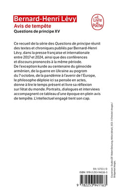 Avis de tempête