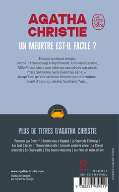 Un meurtre est-il facile ? (Nouvelle traduction révisée)
