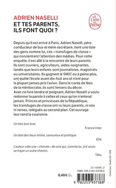 Et tes parents, ils font quoi ?