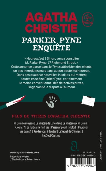 Monsieur Parker Pyne