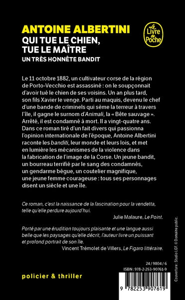 Qui tue le chien, tue le maître