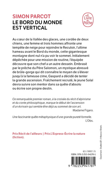 Le Bord du monde est vertical