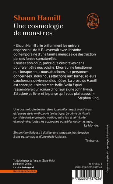 Une cosmologie de monstres