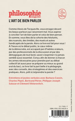 L'art de bien parler