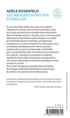 Les méduses n'ont pas d'oreilles