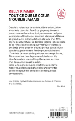 Tout ce que le coeur n'oublie jamais