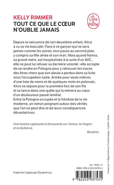 Tout ce que le coeur n'oublie jamais