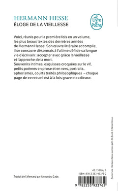 Eloge de la vieillesse