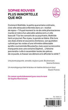 Plus immortelle que moi