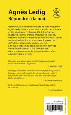 Répondre à la nuit