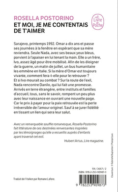 Et moi je me contentais de t'aimer