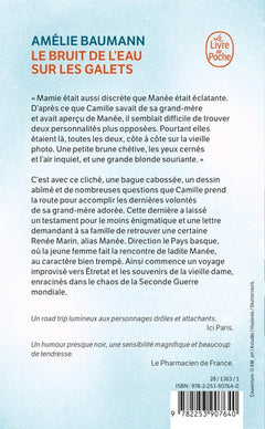 Le bruit de l'eau sur les galets