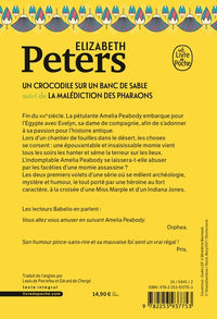 Un crocodile sur un banc de sable suivi de La Malédiction des pharaons