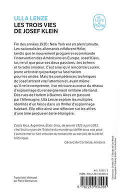 Les trois de vies de Josef Klein