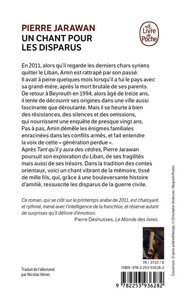 Un chant pour les disparus