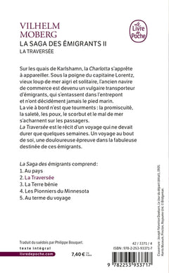 La Traversée (La Saga des émigrants, Tome 2)