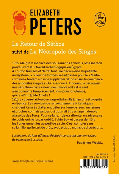 Le retour de Sethos suivi de La Nécropole des singes