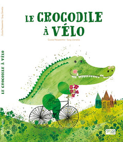 Editions Sassi - Le crocodile à vélo