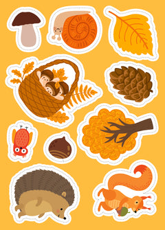 L'automne - Stickers et activités