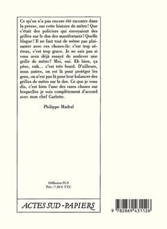 Moi, c'est l'autre suivi de L'infini en haut des marches