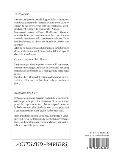 Le Condor, suivi de Allegria opus 147