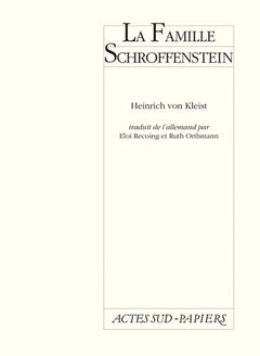 La Famille Schroffenstein