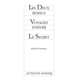 Les deux bossus - voyages d'hiver - le secret