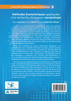 Méthodes biostatistiques appliquées à la recherche clinique en cancérologie