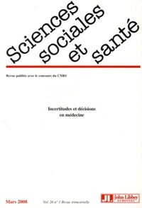 Revue sciences sociales et santé