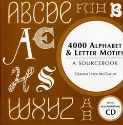 4000 alphabet et letter motifs