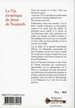 La vie ésotérique de Jésus de Nazareth