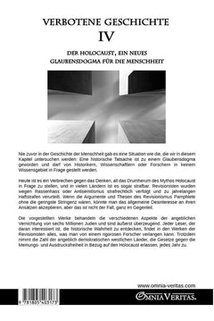 Verbotene Geschichte IV: Der Holocaust, ein neues Glaubensdogma für die Menschheit