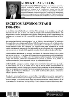 Escritos revisionistas II  1984-1989