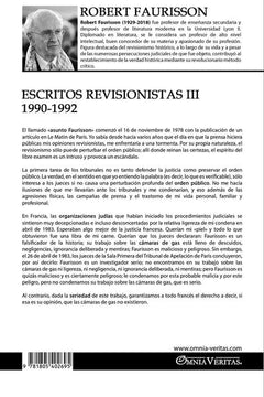 Escritos revisionistas III
