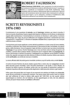 Scritti revisionisti I  1974-1983