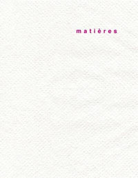 Revue Matières n°12
