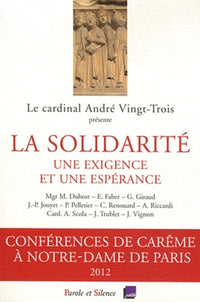 La solidarite une exigence et une esperance
