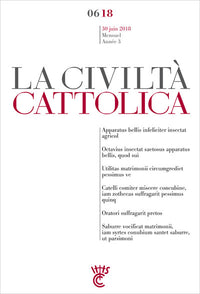 Civilta Cattolica Juin 2018