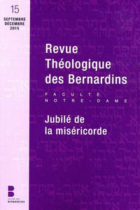 Revue theologique des bernardins jubile de la misericorde