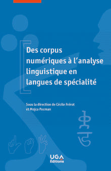 Des corpus numériques à l'analyse linguistique en langues de spécialité