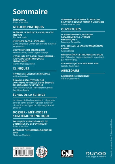 Revue de l'hypnose et de la santé N°25 - 4/2023