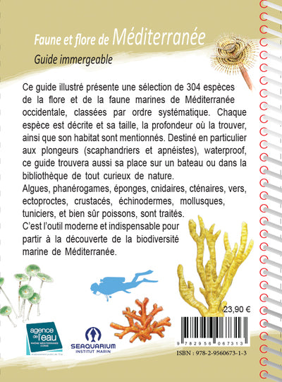 Faune et flore de mediterranee, guide immergeable