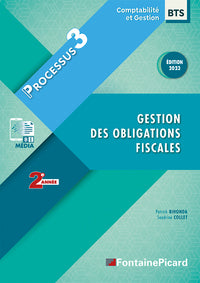 Gestion des obligations fiscales BTS Comptabilité et Gestion 2e année: Processus 3