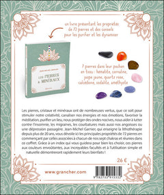 Les Pierres & minéraux - Coffret - 1 livre et 7 pierres pour s'initier aux bienfaits de la lithothérapie