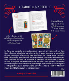 Le Tarot de Marseille - Coffret - Le livre & le jeu traditionnel de 78 lames