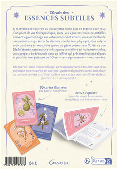 L'Oracle des essences subtiles - 50 cartes et un livre pour bénéficier du pouvoir énergétique des huiles essentielles - Coffret