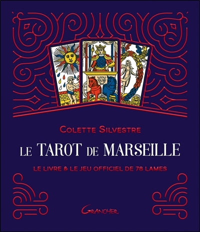 Le Tarot de Marseille - Coffret - Le livre & le jeu officiel de 78 lames