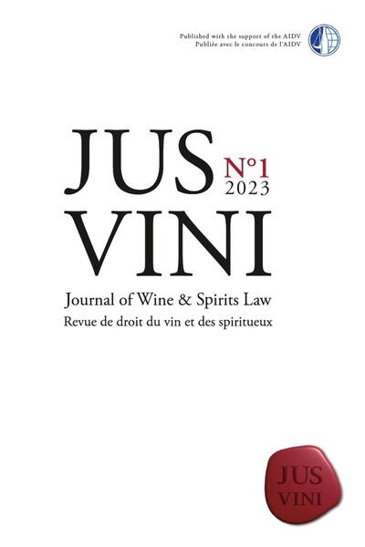 JUS VINI Journal of Wine et Spirits Law